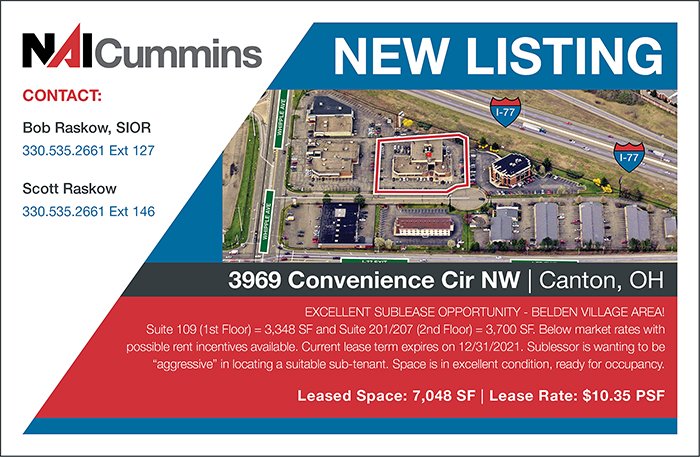 NAICummins's tweet photo. 3969 Convenience Cir NW | Canton, OH 44718 
  https://t.co/aycBNHyhpZ #NewListing #JustListed #Sublease #ForLease #ForRent #OfficeSpace #CRE #CommercialRealEstate #OfficeRental #OfficeProperty #CantonOH #StarkCounty #BeldenVillage https://t.co/tu1N9BL5g3