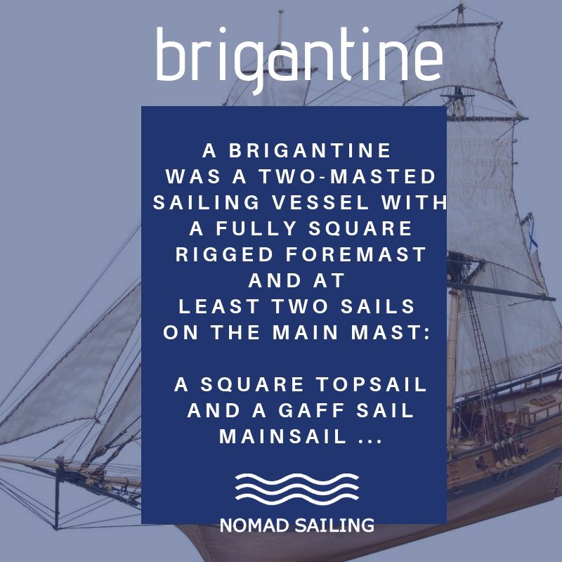 #thursdaythoughts
#brigantine
#boattypes 
#lovesailing
#typesofyacht
#onthewater