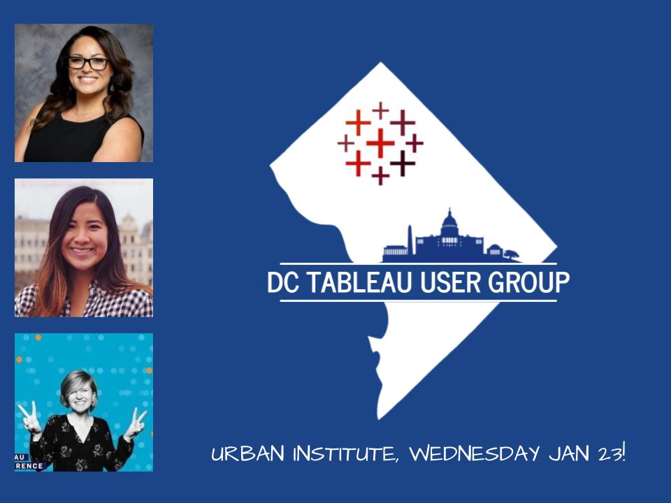 BFongData's tweet photo. It's time to register for the #DCTUG! Our first meeting of 2019 will be on Wed, Jan 23rd at @urbaninstitute Presentations by @emilykund @Lilianhx @Poulincogsci! ❤️ #TUGLife https://t.co/Bt3t77ARGH https://t.co/F7l0G3mDOc