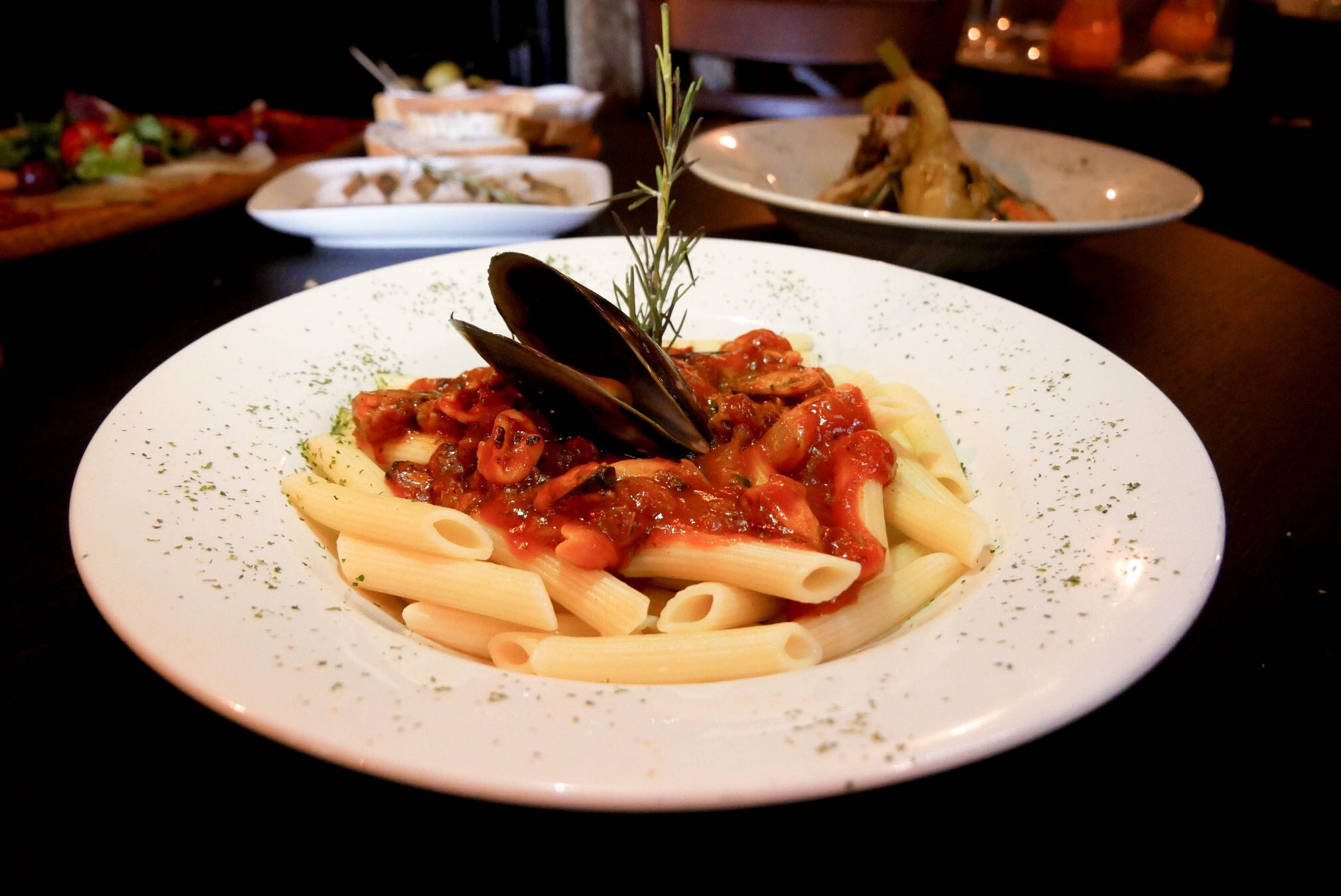 Gussto Durham on Twitter "Penne con frutti di mare! 🍴😍 Penne pasta