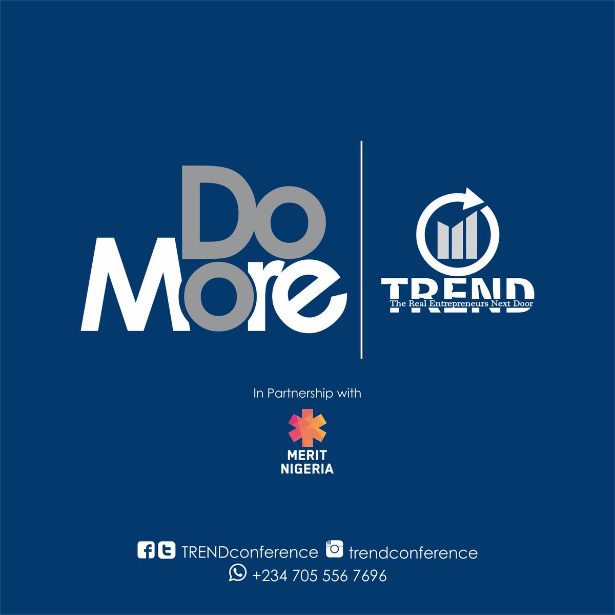TRENDAfricaa's tweet photo. Our goal for this year is to #DoMore. That is why we are partnering with @WorldMeritNG in championing the vision of our organization.

@WorldMeritOrg
#Nigeria #SDGs #SDGGoal8 https://t.co/lsXYqnBeJy