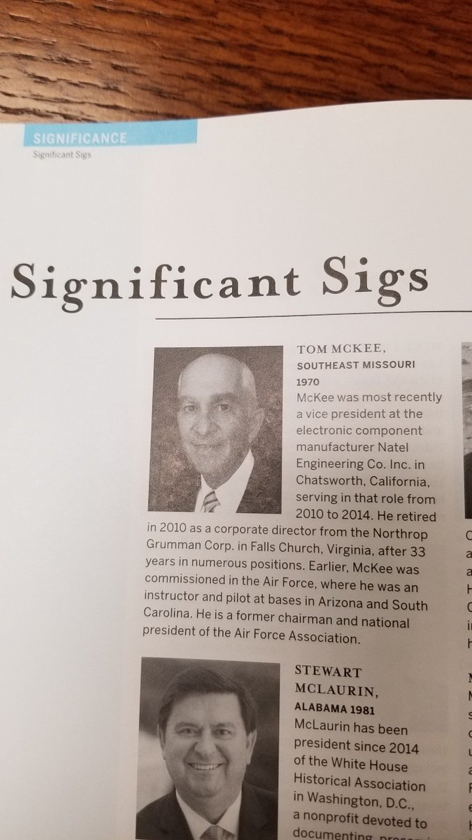 I always enjoy reading about some of the best examples of what it means to be <a href="/SEMOGreeks/">SEMO Greek Life</a> Congrats to the men of <a href="/ephisigmachi/">Sigma Chi</a> on their #SEMO alum's selection as a #SignificantSig