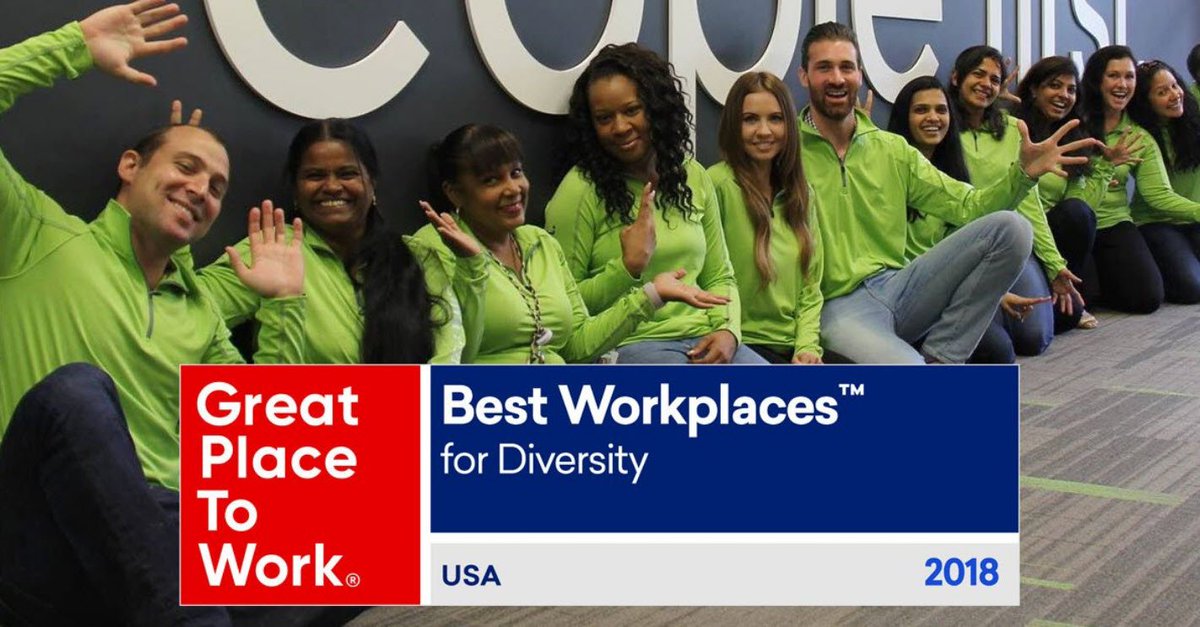 UltiCareers's tweet photo. We are so proud to be #5 on @FortuneMagazine &amp; @GPTW_US's #BestWorkplaces for Diversity List!! “It’s an honor to be recognized, as we believe in providing an inclusive environment, sustained by care and respect for all individuals.” - @UltimMaza  #hiring #UltiLife https://t.co/ThSKYofOrn