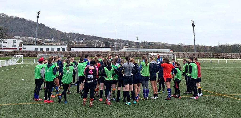 BordersWGRugby's tweet photo. Great turn out for the Early Talent ID camp this morning ๐โโ๏ธ #BWGR #GirlsRugby #ActiveGirls @ScotWomenSport https://t.co/vTZAasqvHq