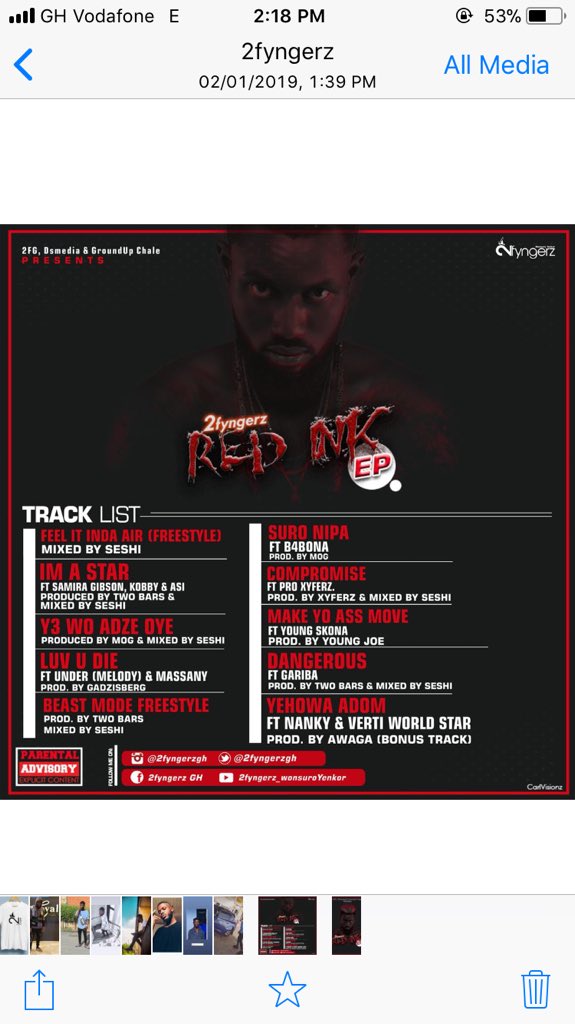 2FYNGERZ_GANG's tweet photo. Guys watchout for this mahn π₯π₯π₯#redInk_Ep will be released soon @2fyngerzgh @2fyngerzgh @SarkoholicsGH @SarkNation1 @SarkCess @SarkCess @SarkNation1 @angeltownbaby π₯π₯ please letβs RT https://t.co/6lmILPZrGp