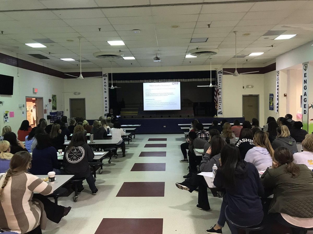 FairOaksEagles's tweet photo. AP @chaparker99 started todayโs professional development by doing a Mid-Year TKES Conference with certified staff. #FairOaks #TKES #LoveToLeadHere https://t.co/hqRRiyexgw