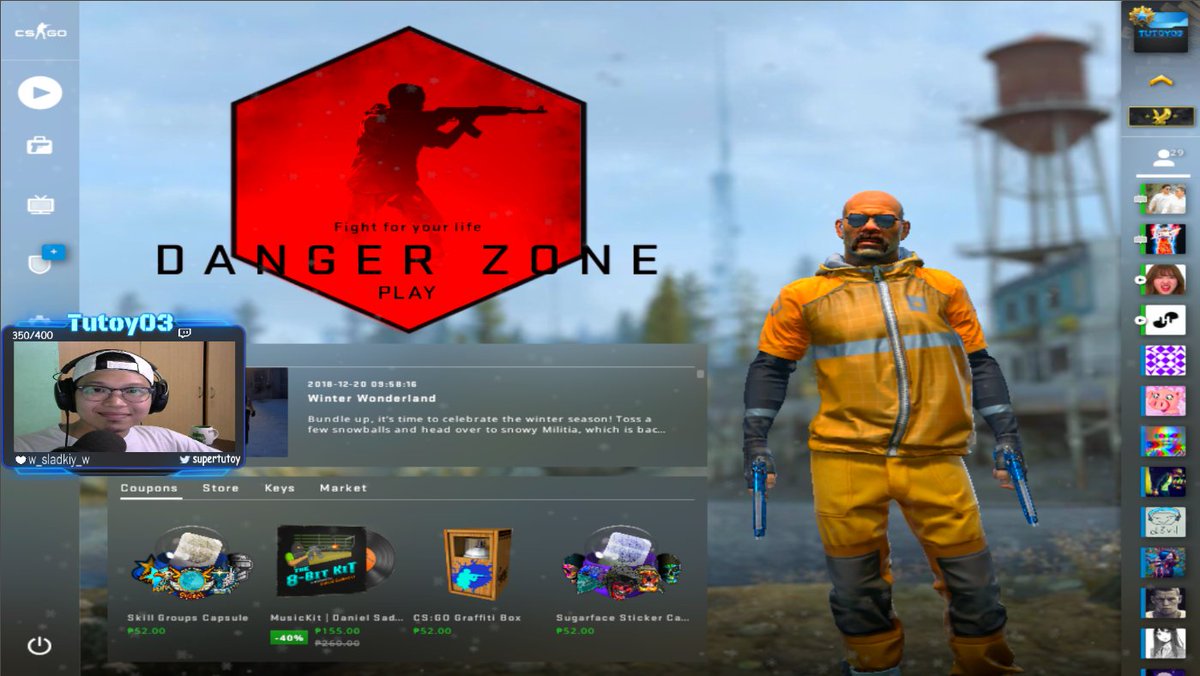 supertutoy's tweet photo. Hi everyone!

I'll be streaming some quality CS:GO tonight! Hopefully we'll rank up! 

Come hang out at 👇
https://t.co/Ozh71HFSxq

See you there! https://t.co/W4CUqByKC3