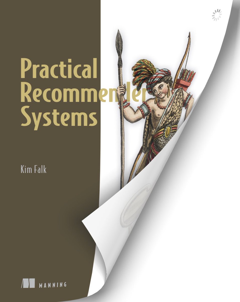 Just received the final ebook version of Practical Recommender Systems. It looks pretty neat. Printed version only a couple of weeks away 🎉🍾
#recsys #recommendersystems #manning #ml