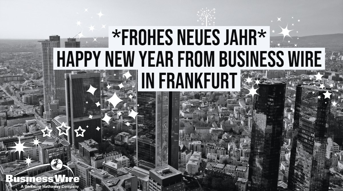 BusinessWireDE's tweet photo. Wir wünschen Euch und unseren Business Wire Kunden ein GLÜCKLICHES NEUES JAHR 🌟 We wish you and our Business Wire clients a HAPPY NEW YEAR 🌟 #HappyNewYear2019 #BusinessWire #News https://t.co/FdnbDeGdEu