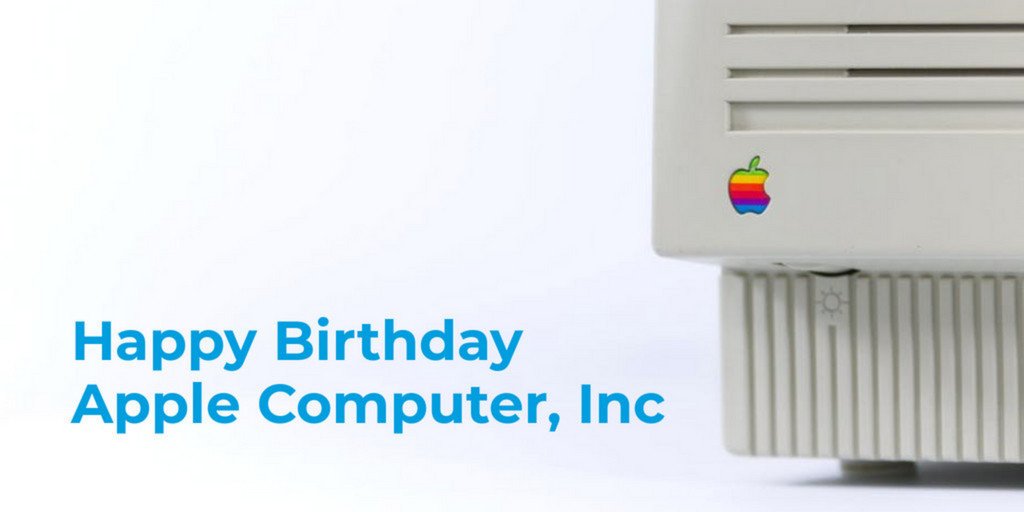 Happy Birthday Apple Computer, Inc 🎂 
Apple Computer, Inc. was officially established on January 3, 1977. 

Here is the original business plan from 1977:
bit.ly/apple-computer…

#happybirthday #applecomputer #businessplan