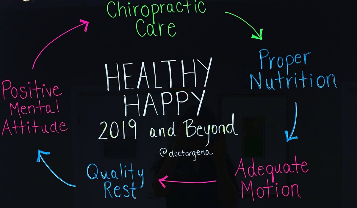 DoctorGena's tweet photo. Have a #happy and #healthy new year! #chiropractic https://t.co/iYntbkC8MP