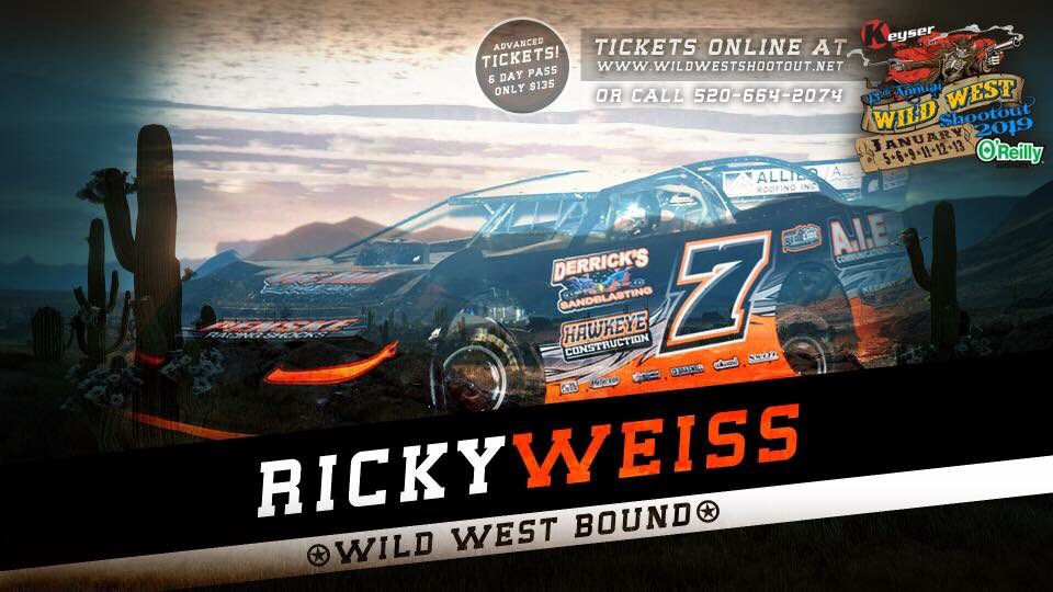 Can young Canadian <a href="/weissracing7/">Ricky Weiss Racing</a> pick up where he left off in 2018 at <a href="/FKrodends/">Team FK</a> Arizona Speedway? He has to be one of the favorites to pick up some of the <a href="/Keyser_Integra/">Keyser Mfg./Integra</a> Bonus money!