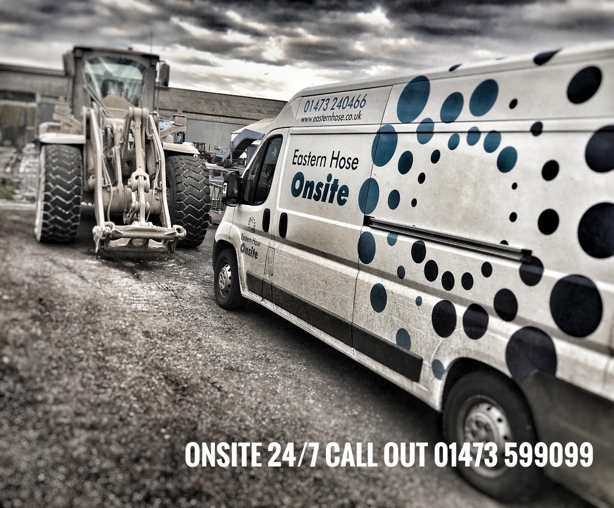 EHH_RossR's tweet photo. As ever, the Eastern Hose Onsite team working hard to keep our customers moving! Only genuine Manuli Hydraulics parts are carried on our vans meaning we are replacing like for like parts on any machines made by JCB, Manitou, Volvo, Terex and many more. https://t.co/urgjhcoJm3
