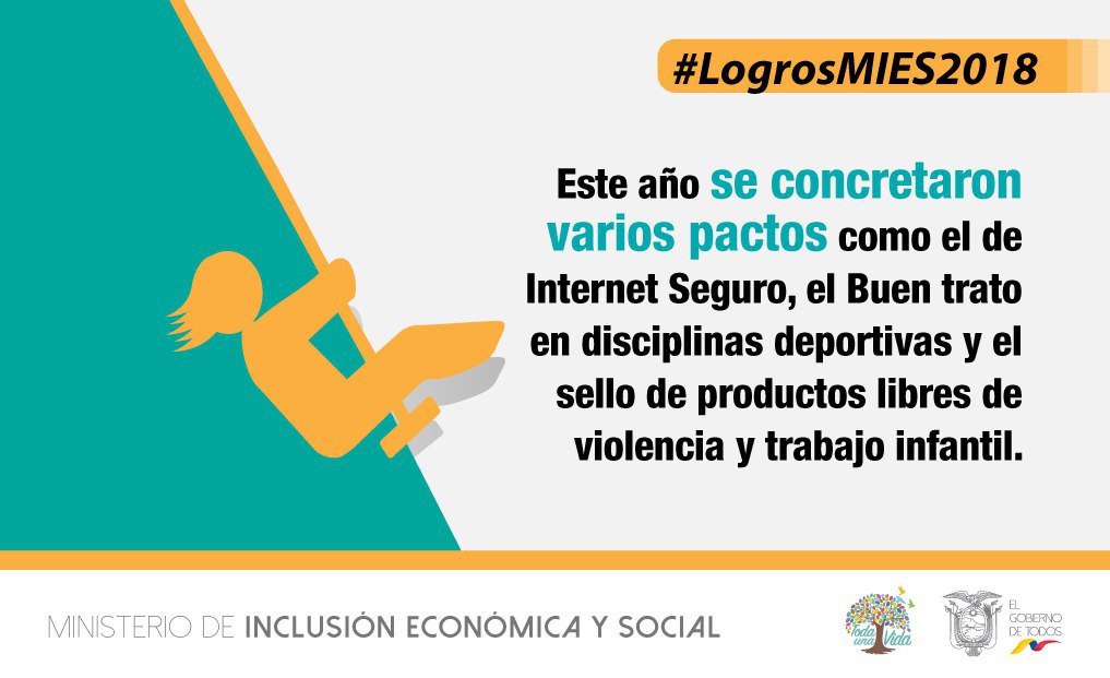 DHumanoEc's tweet photo. #LogrosMIES2018|  El #PactoConLaNiñezYAdolescencia constituyó el compromiso del Estado para proteger a niños, niñas y adolescentes contra las distintas formas de violencias.

@berecordero @PaulGranda @PlanTodaUnaVida https://t.co/I0lWVabssI
