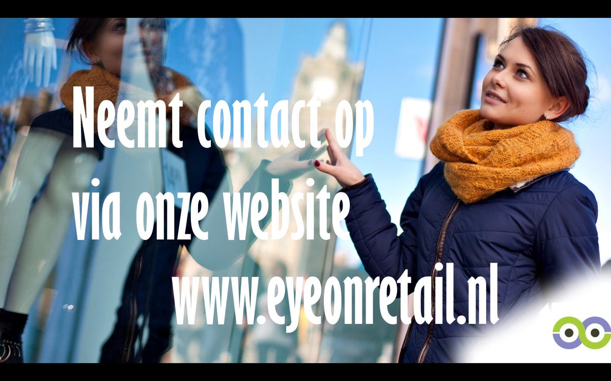 Vind jij shoppen leuk en wil je graag wat bijverdienen?
eyeonretail.nl/vacatures

youtu.be/AaZ9ir-vErA