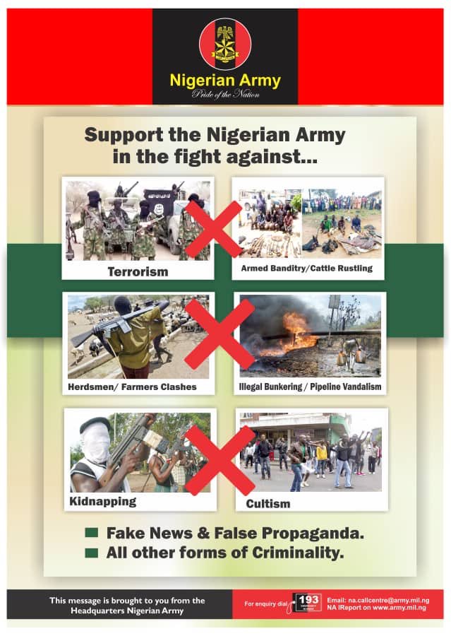 zopia's tweet image. God bless the Nigeria Army.