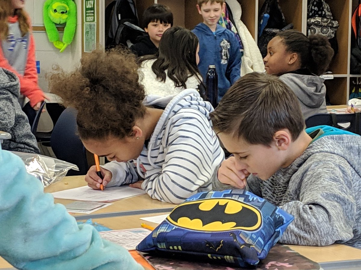 SmithsonFRES's tweet image. Getting into the swing of things on our first day back from Christmas Break. Using the @ExploreLearning Gizmo "Target Sums" to stir up some energetic competition! ➕💪#PowTeach4 #pcpsFRES