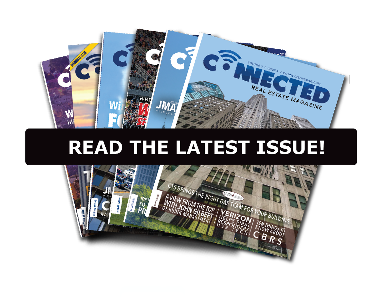 connectedremag's tweet photo. The next edition of Connected Real Estate Magazine is here! Keep your customers (tenants) and their employees happy and in place - Read the newest issue of Connected Real Estate Magazine for the resources you need to make your building communicate! https://t.co/lTwDD9CgWI https://t.co/qjuwMl35kU