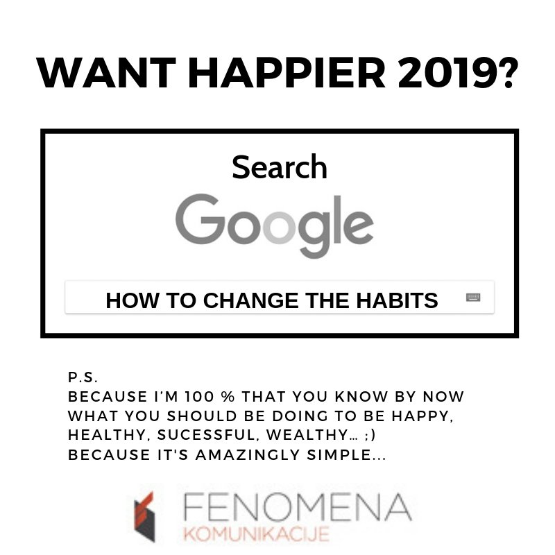 komunikacije's tweet photo. I was going to wish you a happy 2019.
But I remembered - I have to make this wish more applicable. https://t.co/kP7sSYpflU