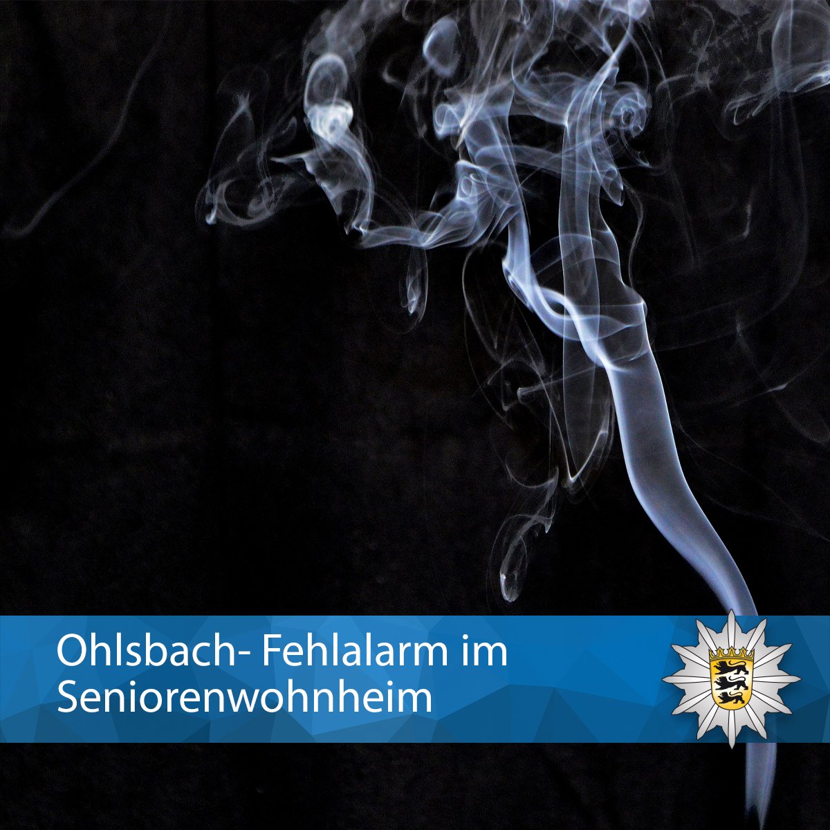 PolizeiOG's tweet photo. #Ohlsbach- Kräfte der #Feuerwehr und #Polizei eilten am Donnerstag gegen 12 Uhr in eine Seniorenwohnanlage. Der dort von Caspar, Melchior und Balthasar verwendeter Weihrauch veranlasste in einem Zimmer den dortigen Rauchmelder seine Arbeit zu tun. https://t.co/DrJDEM8z2m
*ma https://t.co/dTm4kiLwzD