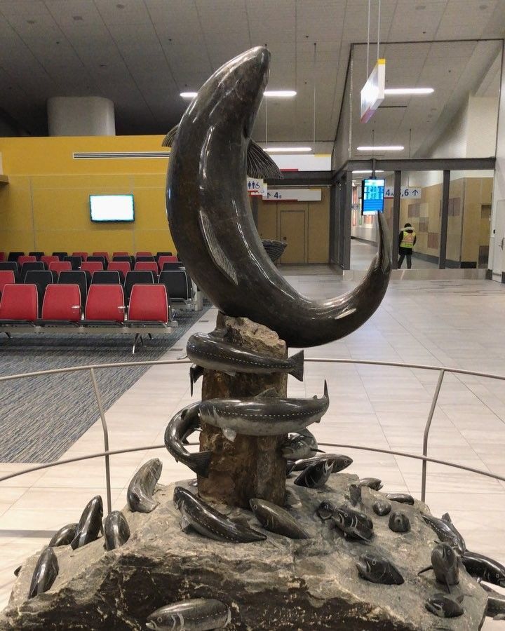 InuitArtPortal's tweet photo. #inuitart Just Pinned to Inuit Art Portal : collecting images and news from all over the world: ᔩᓂ ᓚᒧᓐᑕᒡᓐ on Instagram: “Absolute stunning artwork #carving #iqaluit #iqalu #arcticchar #omblechevalier” https://t.co/lYq5yO82Hc https://t.co/ibE0VaMaEc