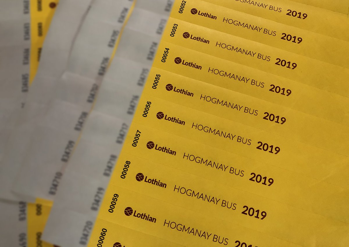 This is your last chance to WIN you Hogmanay Bus Wristbands.
We have 10 pairs for you to WIN...
Simply LIKE and SHARE this post and a pair could be yours!
#win #hogmanay #edinburgh