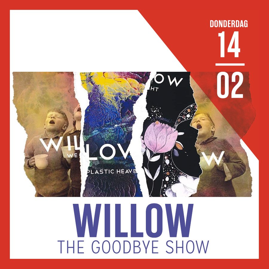 rob_televisie's tweet photo. De band @thisiswillow  uit #Leuven stopt ermee. De gitarist verhuist voor z'n werk naar Singapore en zonder hem wil de Indierockband niet verder. Op 14 februari speelt Willow een afscheidsconcert in @HetDepot , waar het bijna tien jaar geleden allemaal begon. #robnieuws #robtv https://t.co/mFWffbHCpi