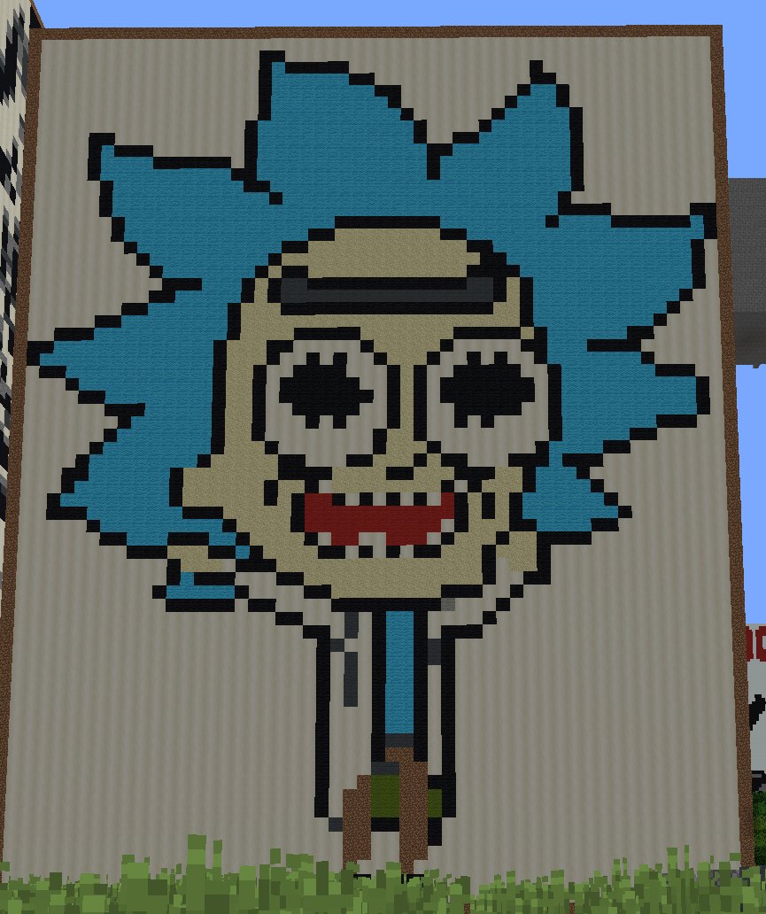mrgumberculese1's tweet photo. It's tiny Rick! Also I like to think that Summer is still gathering all of her shit, so that it's all in one place, so she can take it somewhere, to this day.
#rickandmorty #tinyrick #summergetyourshittogether #letmeout #mylifesalie #helpmeimgoingtodie #pixel #pixelart https://t.co/49cbHXvfrU