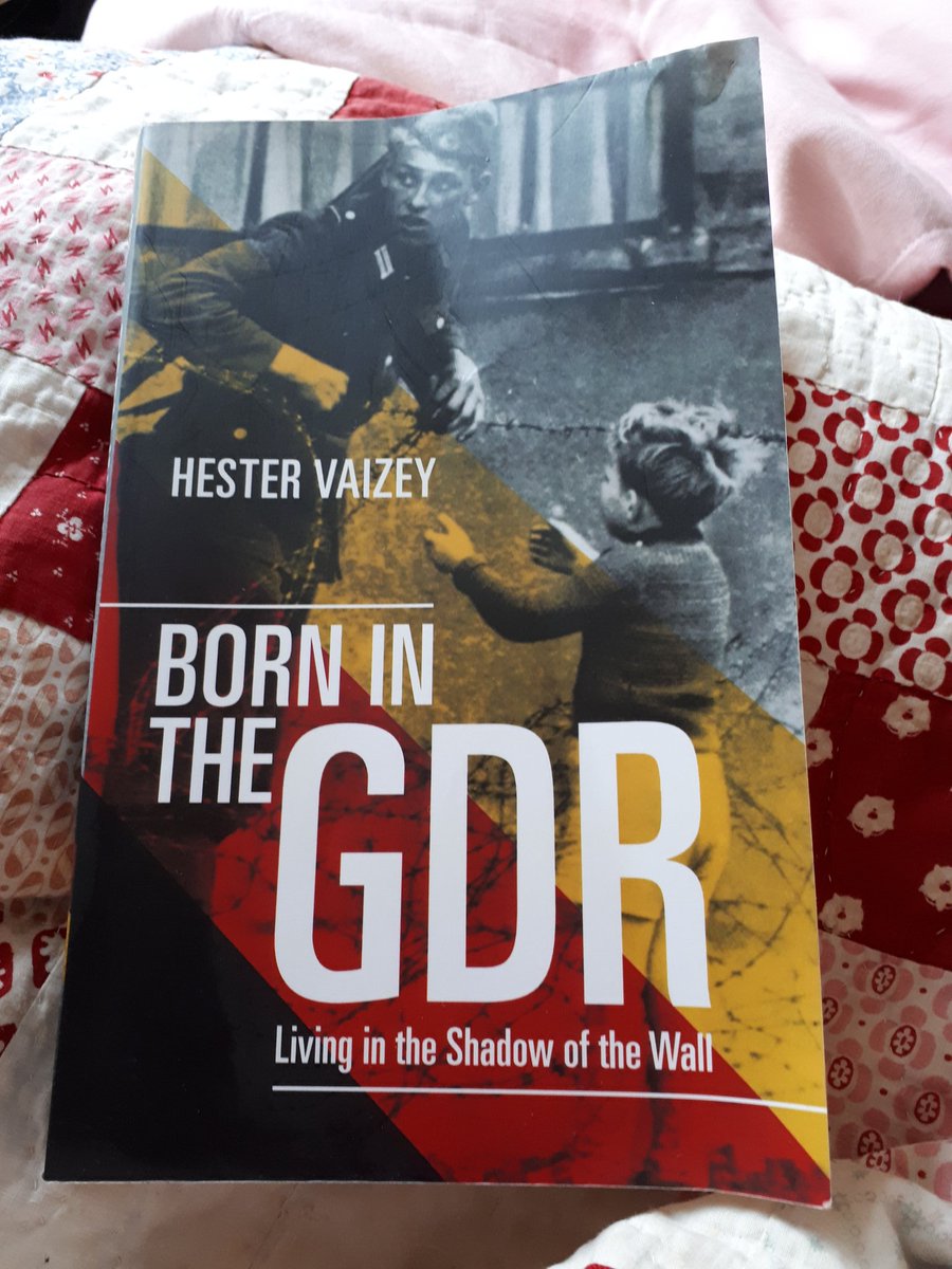 Can highly recommend this fascinating book for anyone interested in #GDR #DDR #Germanhistory #borninthegdr #hestervaizey