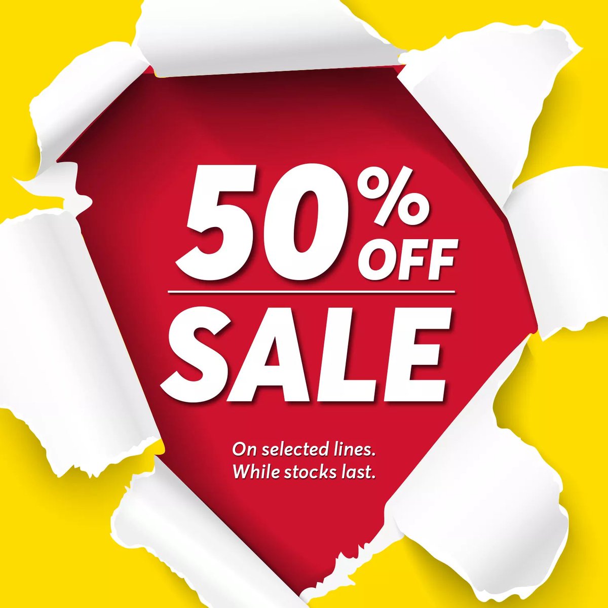 CardFactoryCF83's tweet photo. Our 50% Off Sale is now on in-store! Pop down to the store and pick up a bargain! Available on selected items while stocks last. #sale #Christmas #cardfactory #Caerphilly #gifts #dealsdealsdeals https://t.co/JT1MqrLCta