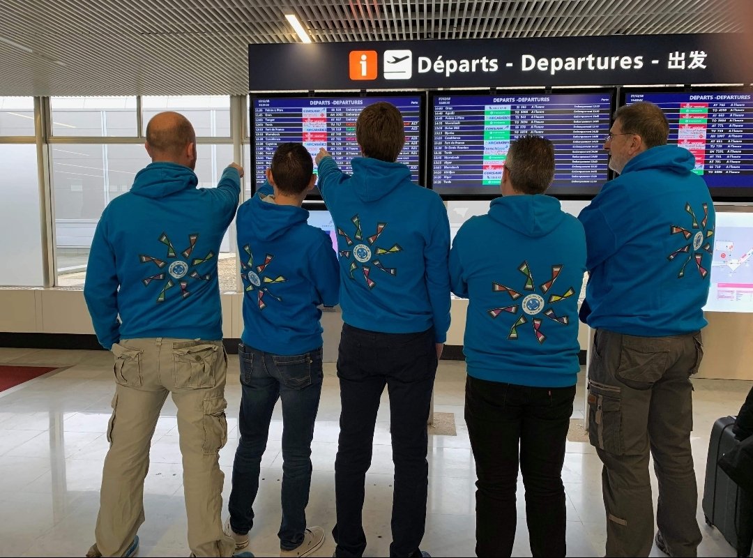 BercKite's tweet image. Prêts à partir pour 4 jours à Fort-de-France pour les Boucans de la Baie 😊