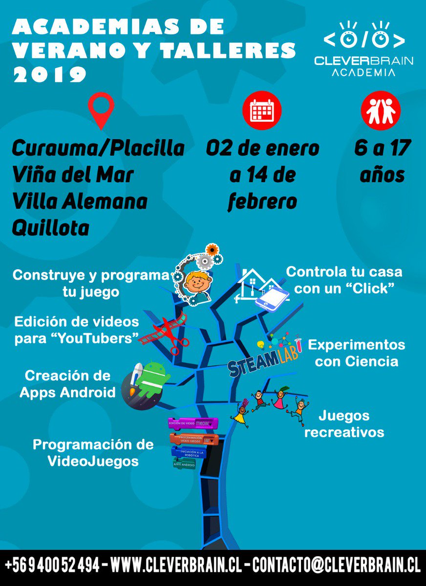 Atención #Placillanos y vecinos del sector!! Tenemos un gran #panorama para sus #hijos estás #vacaciones de #Verano2019 en la Facultad de #Ciencias de la #PUCV!!