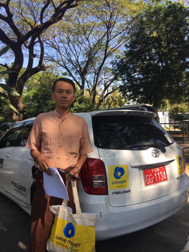 You can now pay your taxi fare through <a href="/WaveMoney_MM/">Wave Money Myanmar</a>! Coming soon to a taxi near you. Download WavePay today at wavemoney.com.mm.