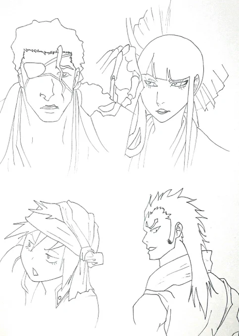 BLEACH模写～～～ 