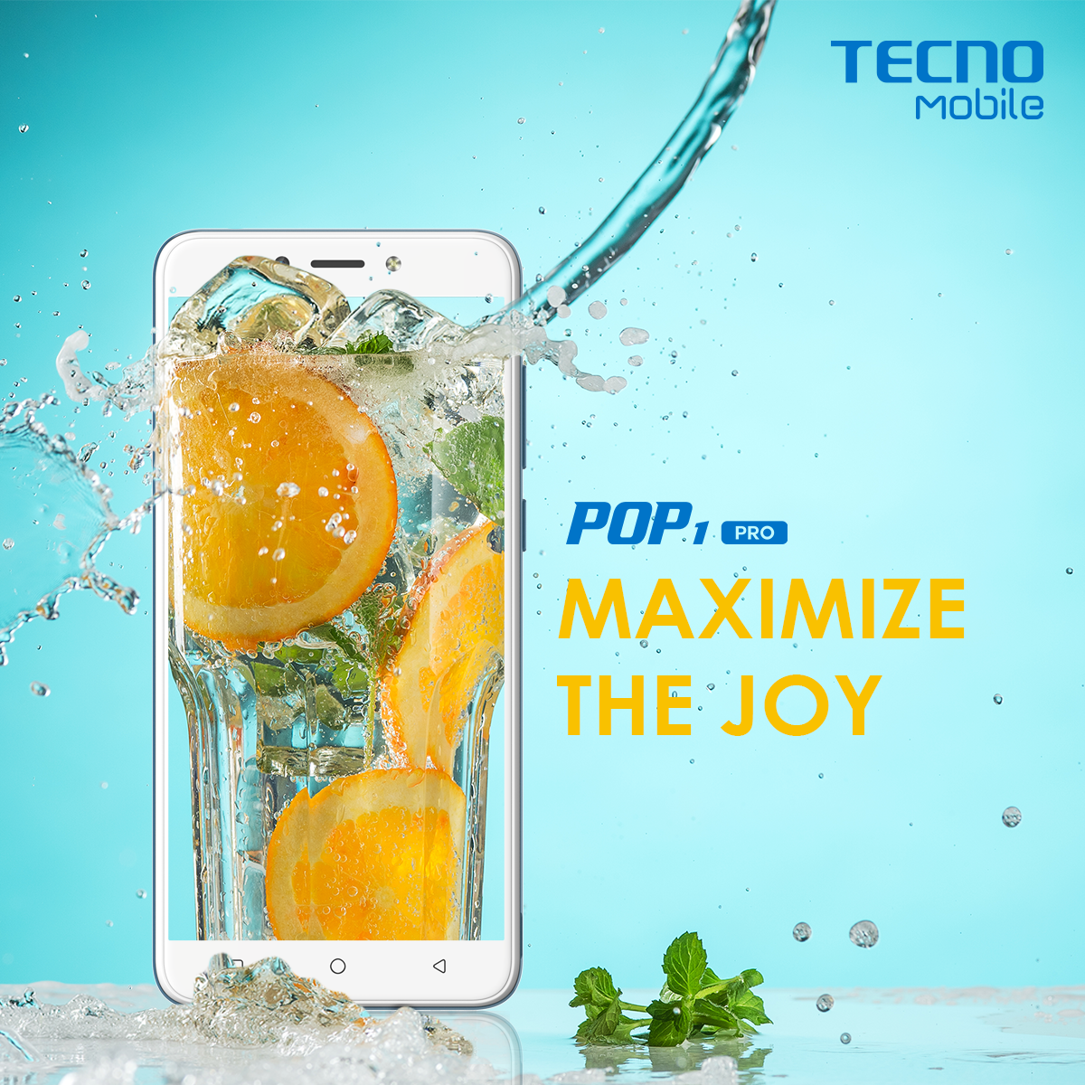 TecnoMobilePK's tweet photo. Give life a splash of color and Maximize it's joy!
#POP1Pro #MaximizeTheJoy #TecnoMobilePakistan https://t.co/s3rkNXHmrK