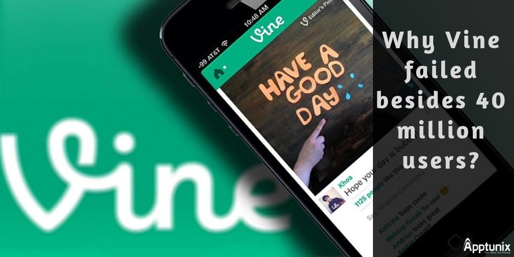 Why Vine, A Video Sharing Platform with 40M Users, Failed? Read and understand where and when the once novel video sharing platform went wrong. bit.ly/2Tdk4yW #VideoSharingPlatform #VideoSharingApp #MobileApps #Apptunix #MobileApps #Business #Entrepreneur #Failure