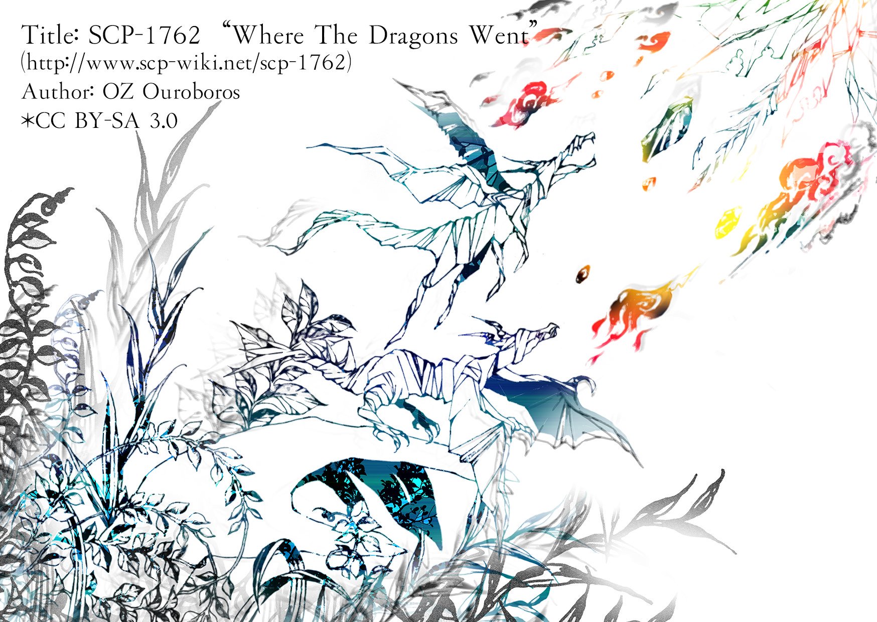 花見ゆ裏 Sur Twitter Scp 1762 ドラゴンの逝く場所 より イメージイラストです クレジットは画像内に Scp T Co 48e75a9tbs Twitter