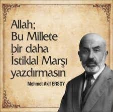 İstiklal şairimiz Mehmet Akif Ersoy'u rahmet, minnet ve şükranla anıyoruz.