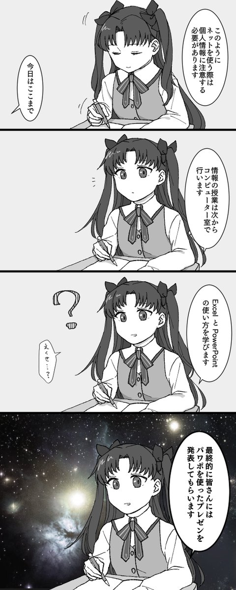 学園のミスパーフェクト遠坂凛 