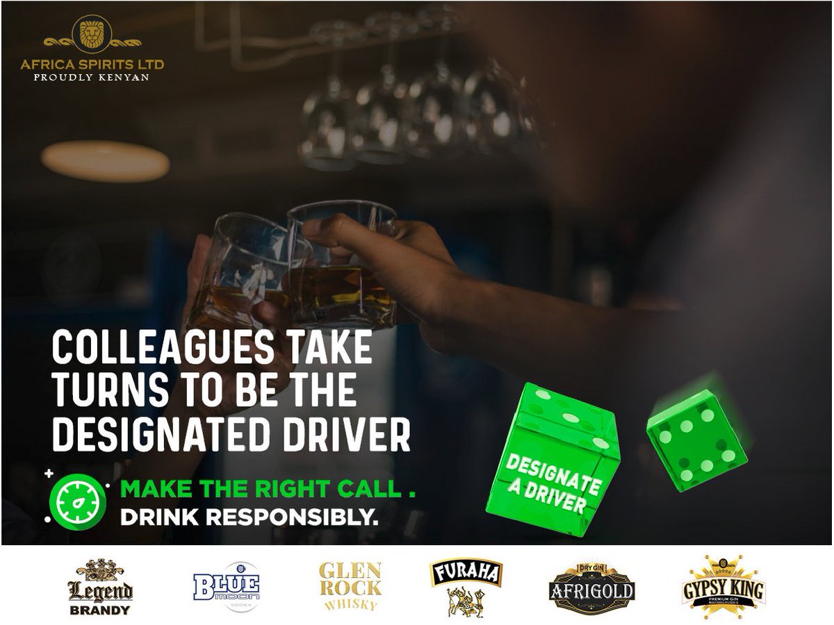 africa_spirits's tweet photo. Drive Smart. Take Turns to be the Designated Driver. #MakeTheRightCall https://t.co/HUiADaZsRt
