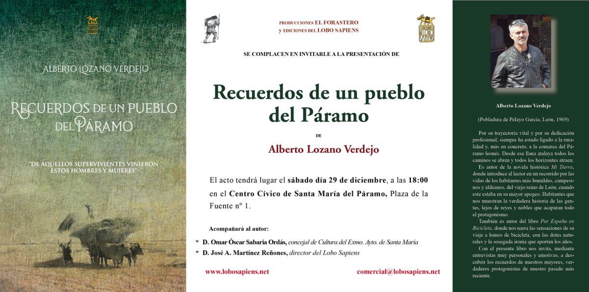 LeonLiterario's tweet photo. Presentación del libro “Recuerdos de un pueblo del Páramo”, en la sala de Conferencias Centro Cívico “Magdalena Segurado” de Santa María del Páramo. #literatura https://t.co/xifGWxSHbj