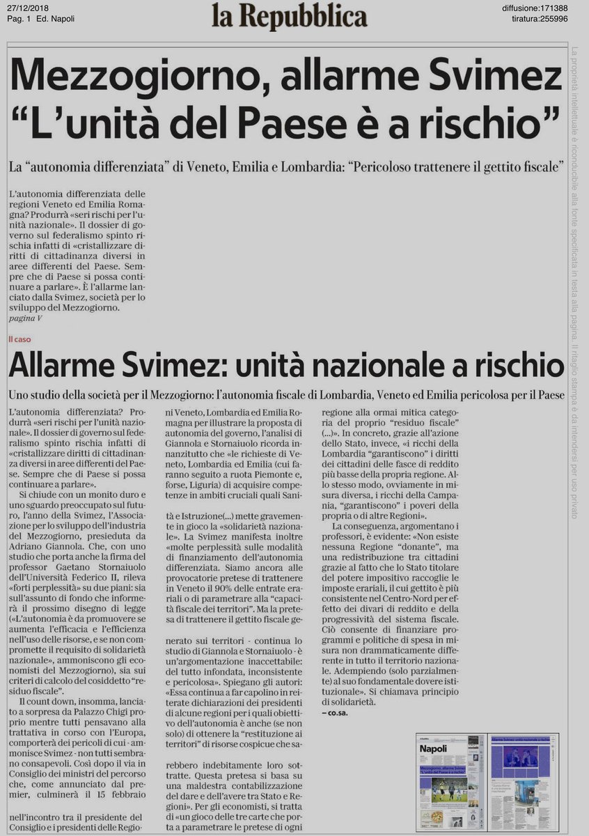 gaearmao's tweet photo. Il #Federalismo se non è #simmetrico e #solidale(pari opportunità tra diseguali) é #incostituzionale. Lo sosteniamo e lo sosterremo https://t.co/9WakrFY5uE