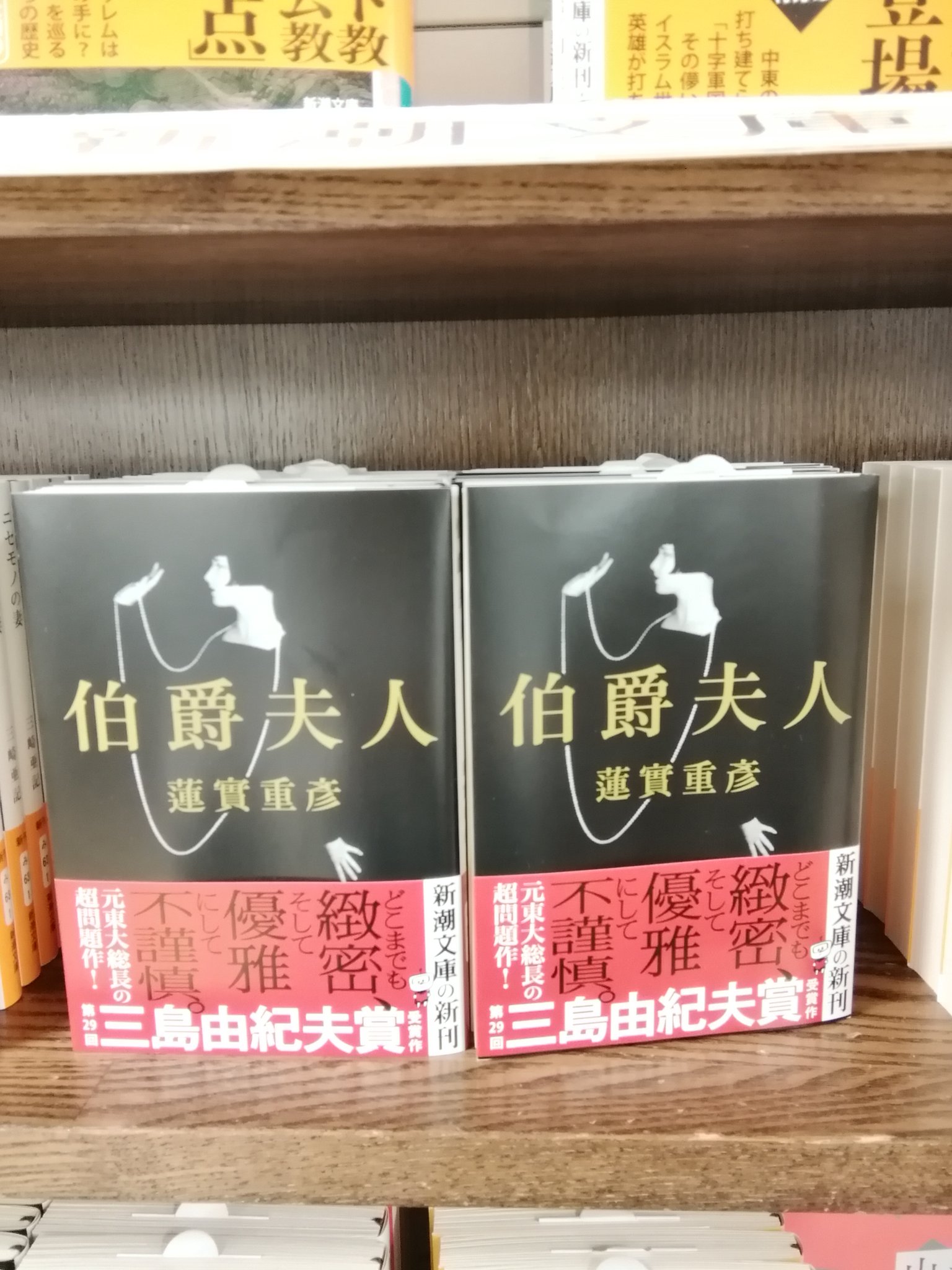 تويتر ジュンク堂書店近鉄あべのハルカス店 على تويتر 蓮實重彦 伯爵夫人 新潮文庫 平成28年6月に刊行された 伯爵夫人 文庫化しました 今月の新潮文庫新刊コーナーです 帝国の陰謀 ちくま学芸文庫 物語批判序説 講談社文芸文庫 もそれぞれ 今月