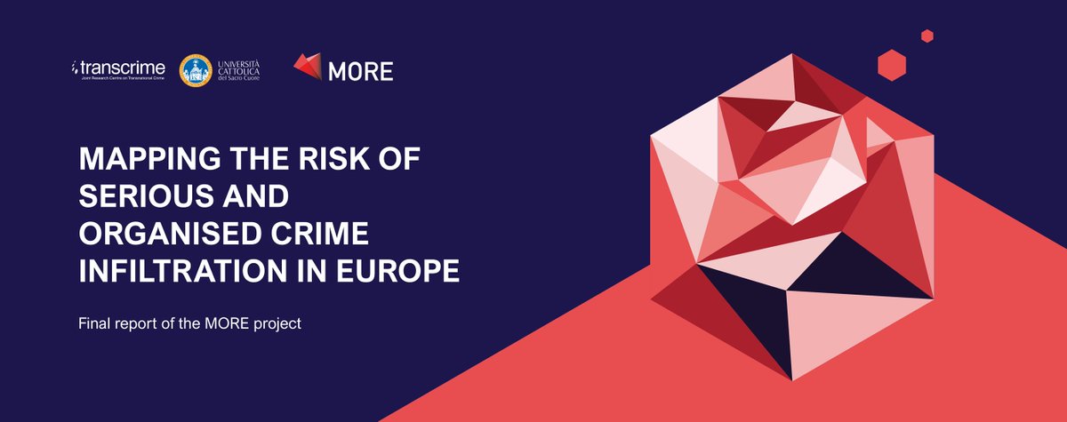 transcrime's tweet photo. Want to know MORE about risk factors of #OrganisedCrime infiltration in EU?
The final report of #ProjectMore is now online!
https://t.co/cnwLC7jEp5
#infiltration #mafia https://t.co/WgmZru68HO