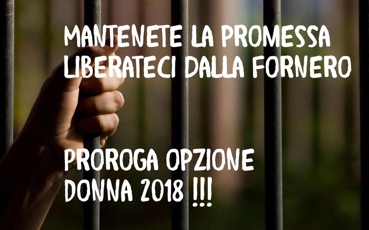 P59Rosa's tweet photo. @matteosalvinimi Pochi giorni alla fine dell'anno, ci auguriamo che le promesse fatte vengano mantenute e che il 10/12 gennaio, siano per le DONNE di #OD2018 dei giorni di chiarezza e trasparenza come meritiamo.
#opzionedonnaproroga2018 
#movimentopzionedonna 
#ODPROROGA2018 https://t.co/hfvy7eSUBN