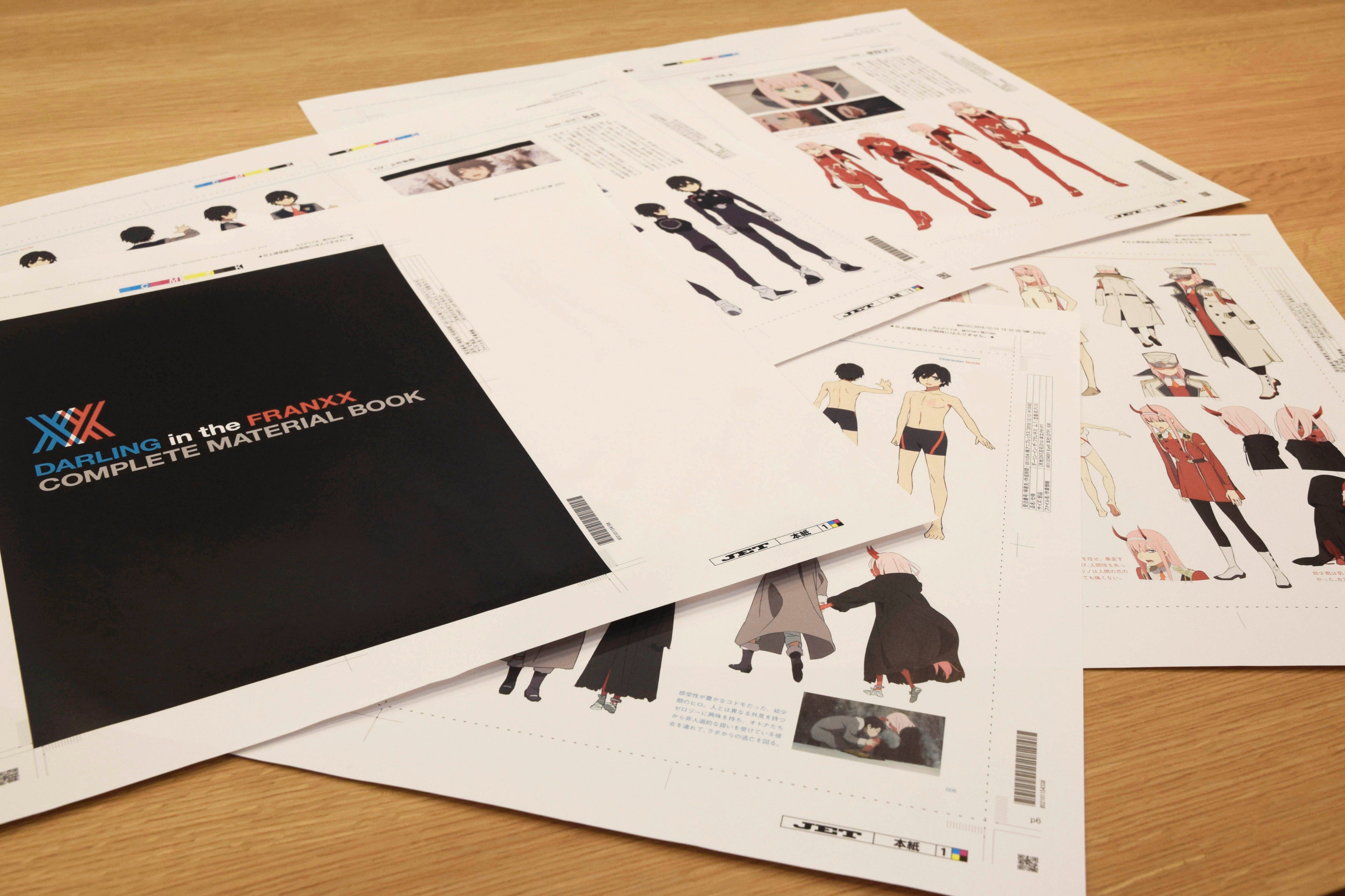 アニプレックス Goods Team C95商品情報 ダーリン イン ザ フランキス より 先行発売商品 Darling In The Franxx Complete Material Book の中身をチラ見せ 設定資料やストーリー考察等 ファン必見の一冊となっております 詳細はこちら