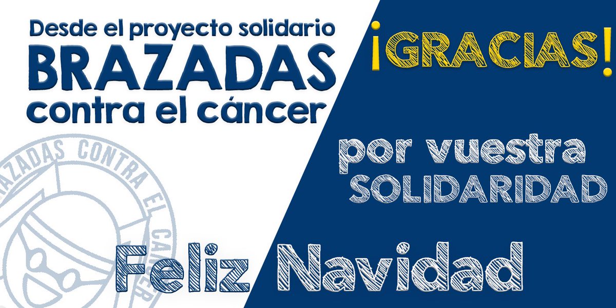 #FELIZNAVIDAD. 
Gracias por tanta solidaridad regalada durante este 2018 a @NCCancer ,a sus familias y a la investigación. 
Un placer contar con tantos deportistas y voluntarios para construir este maravilloso proyecto solidario #contraelcancerintanfil 
#brazadascontraelcancer
