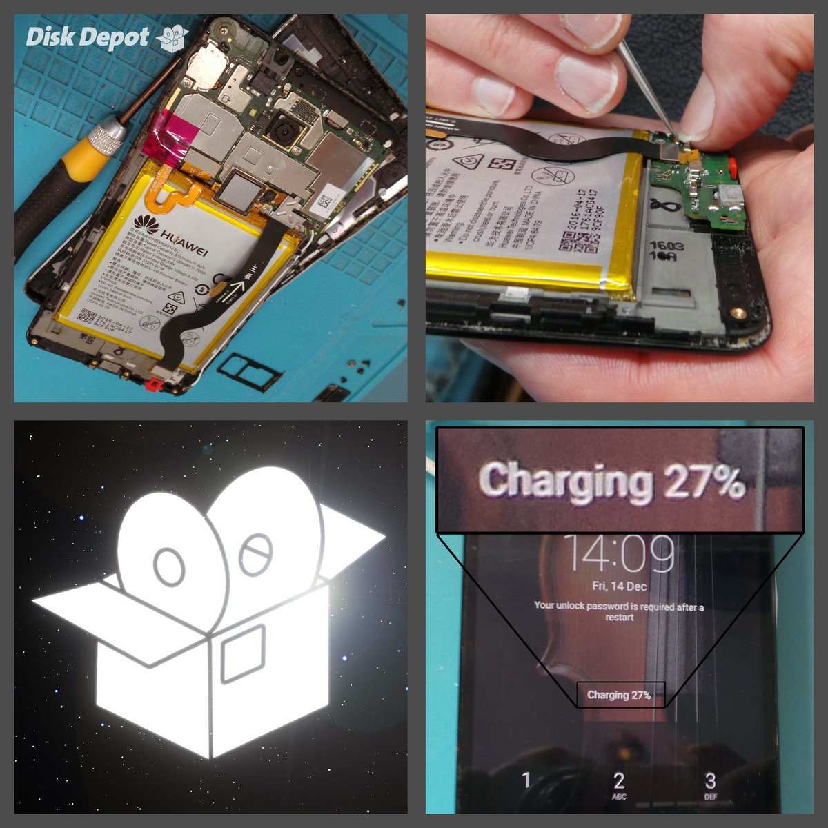 diskdepot's tweet image. This #HuaweiHonor #smartphone was having #chargingProblems. We eventually tracked down the problem to the #MicroUSBPort, which was repaired, and the phone was soon up and running again.   #diskdepot   #Dundee   #StAndrews   #Huawei   #Honor