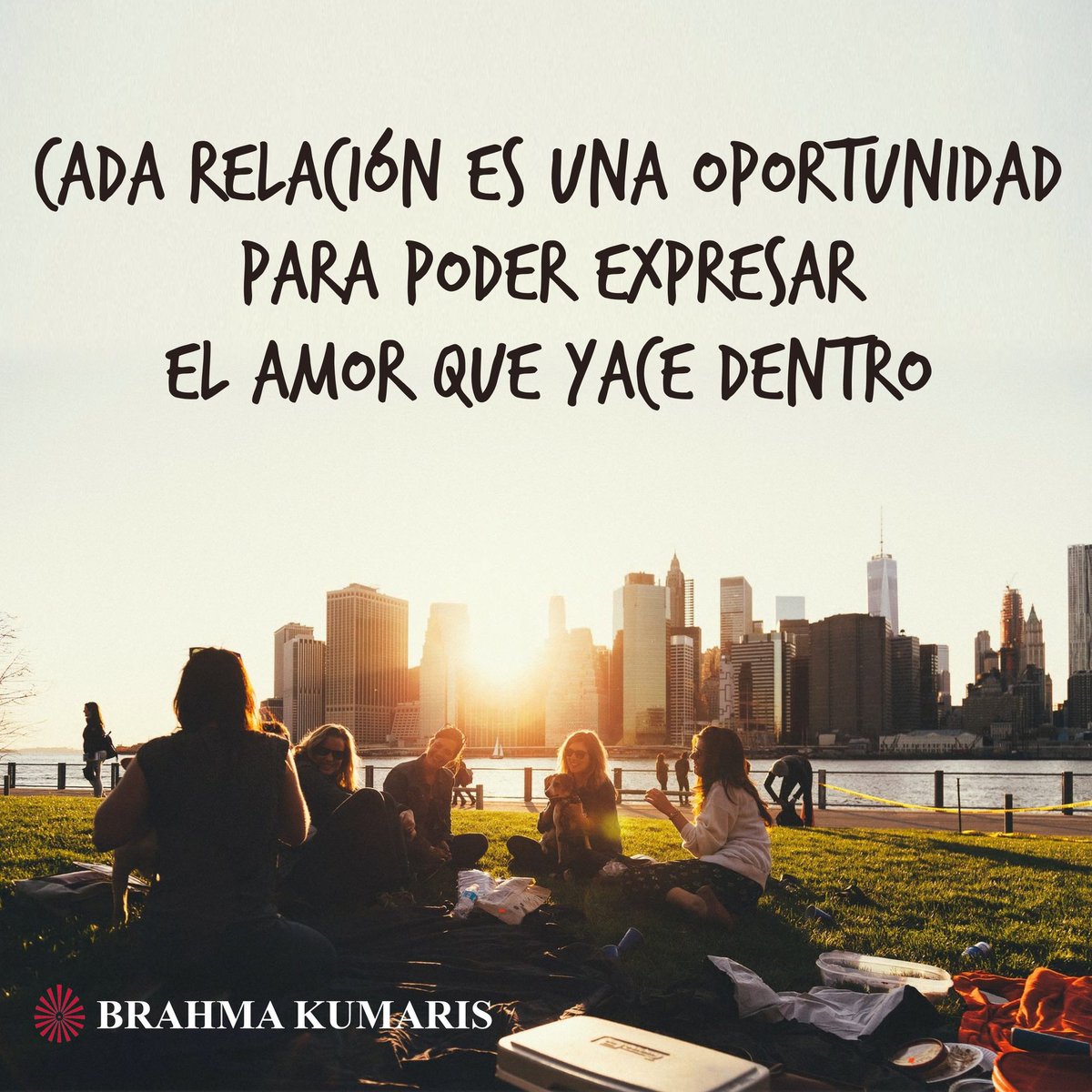 BrahmaKumarisTF's tweet photo. Cada relación es una oportunidad para poder expresar el amor que yace dentro #brahmakumaris https://t.co/MElUKluA8d