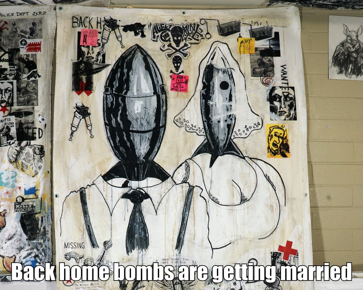 Back home the bombs are getting married. anachs.com/blog-1/bombs